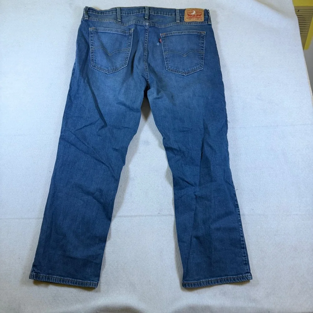 Levis 559 Relaxed Straight Leg Jeans‎ Mens 40x30 Blue Medium Wash Denim Pants